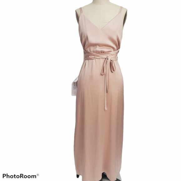 BCBGMaxAzria Tie-waist Slip Dress Size XSMALL - Picture 9 of 12